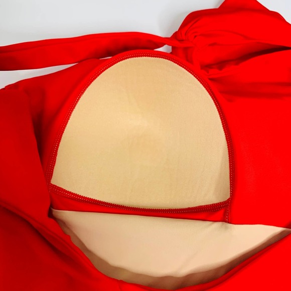 Summersalt Red One-Shoulder Swim One Piece - Picture 13 of 16